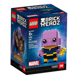 Juego De Bloques Lego Marvel Brickheadz Thanos 105pcs Febo