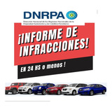 Informe De Infracciones Multas De Transito 13i Urgente