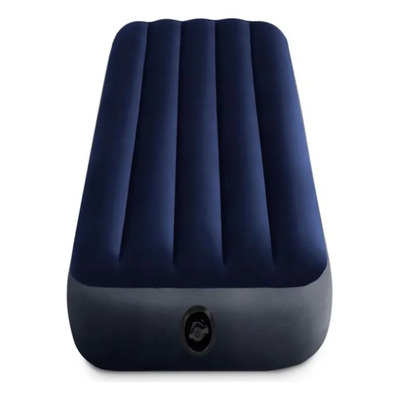 Colchon Intex Individual Dura Beam Standard Color Azul | MercadoLibre