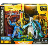 Godzilla Vs Kong Hollow Earth Diorama Set