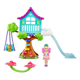 Barbie Dreamtopia Hada Y Casa Del Árbol