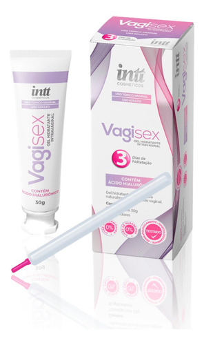 Vagisex Gel Hidratante E Restaurador Íntimo Intravaginal 30g Sabor Não Contém