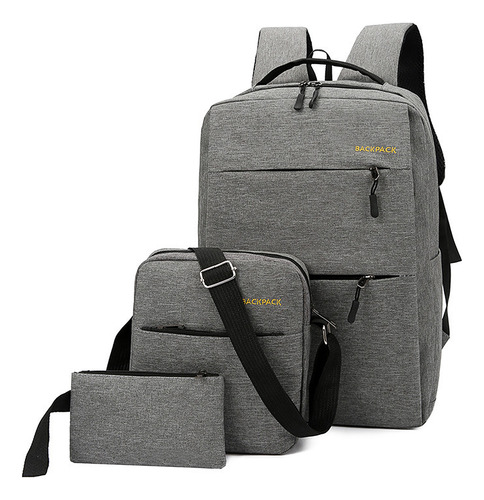 Mochila Portátil.pcs Set Combo Resistente Agua Usb 16