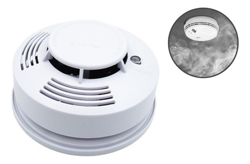 Sensor Detector De Humo Con Alarma - Pila 9v Excelite