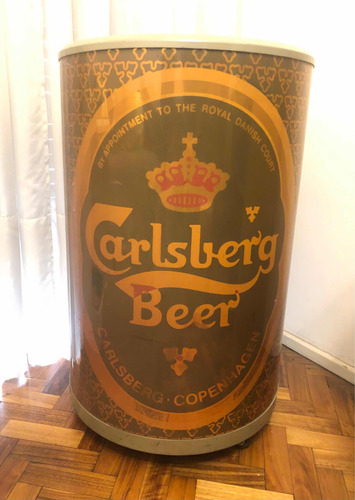 Heladera Carlsberg Barril