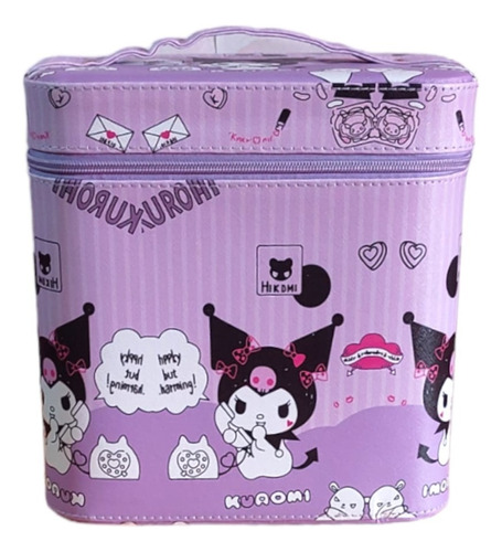 Maletin Neceser Hello Kitty Kuromi Bolsa Cosmetiquera  Viaje