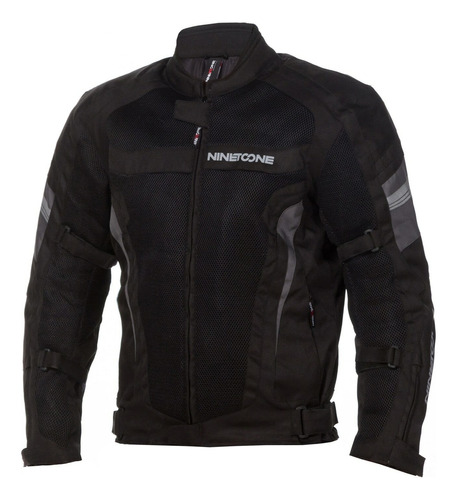 Campera Moto Ninetoone Cordura 4s Negro