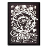 #163 - Cuadro Vintage 30 X 40 - Grateful Dead Música Rock