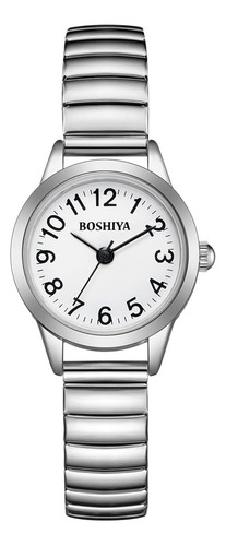 Boshiya Relojes De Pulsera De Expansión De Acero Inoxidable 