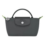 Bolso Mini Con Correa Original Longchamp Le Pliage, Bosque