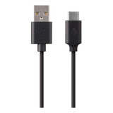 Cable De Carga Y Sincronizacion Usb A Usb-c Cs01-blk De A...