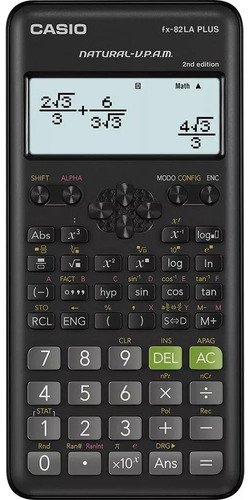 Calculadora Casio Fx-82 La Plus 252 Funciones