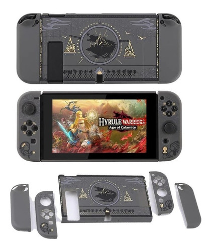 Carcasa De Zelda Hyrule Warriors Para Nintendo Switch