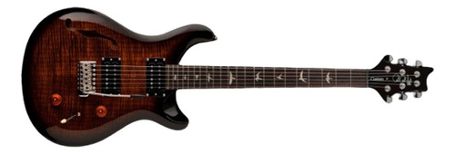 Guitarra Electrica Prs Se Custom 22 Semi-hollow, Black Gold Color Black Gold Sunburst Material Del Diapasón Palisandro Orientación De La Mano Diestro