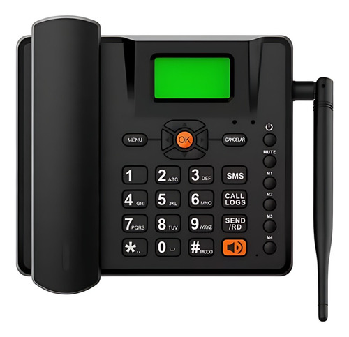 Teléfono Celular Rural Fijo 3g Para Casa Oficina Negocio Msi