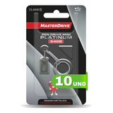 Kit 10 Mini Pendrive 64gb 2.0 Masterdrive Platinum Atacado