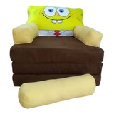 Puff Sofa-cama Portatil Infantil De Bob Esponja | 1.70 M 