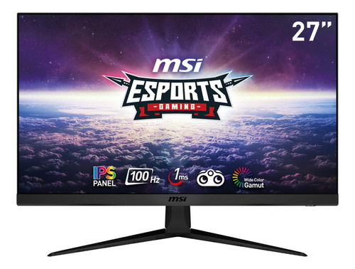 Monitor Gamer 27 Msi G2712v 1ms 100hz Full Hd Ips Hdmi Dp