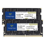 Timetec Kit De 32 Gb (2 X 16 Gb) Ddr4 2400 Mhz Pc4-19200 Sin