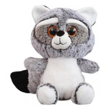 Peluche Mapache Felpa Suave Kawaii 30 Cm