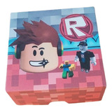 30 Caixas P 4 Doces Lembrança  Festa Roblox Menino