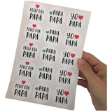 Stickers Día Del Padre Emprendimientos Modelo 2