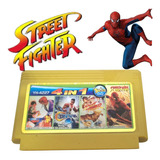 Jogo Super 4 Em 1 Nes 60 Pinos - Double Dragon, Spiderman...