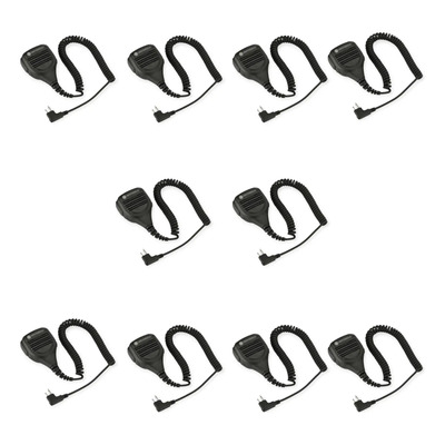 10 Micrófonos De Solapa Para Radios Motorola Ep450-dep450 | Envío gratis
