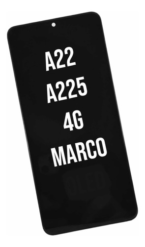 Modulo Pantalla Para Samsung A22 4g A225 Con Marco Incell