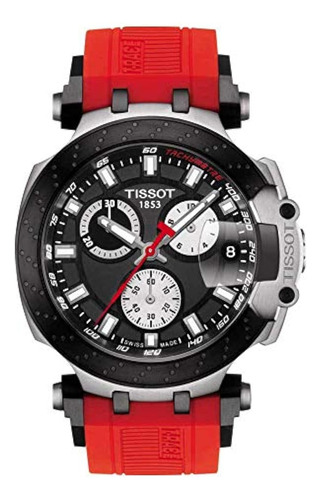 Tissot T-race - Reloj Casual De Cuarzo Para Hombre Rojo