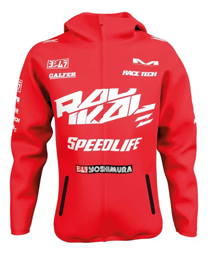 Rompeviento Radikal Racing Zero Rojo Avant Motos