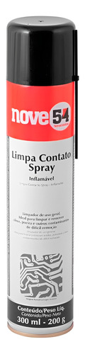 Limpa Contato Spray 300ml 200g - Nove54