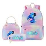 Mochilas Lilo Stitch, Bolso De Hombro Para El Regreso A Clas