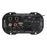 Digital De Audio Bluetooth Amplificador Placa Mini 12v 220v