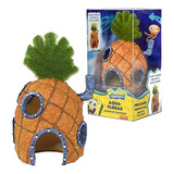 Penn Plax Aqua-flora Bob Esponja Piña Decoracion Semillas 