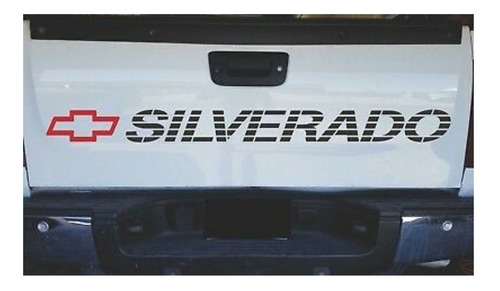 Calcomania Sticker Para Batea Chevrolet Silverado 2 Col