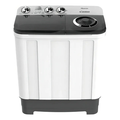 Hisense WSA1102PCN Lavadora semiautomática doble tina 11 kg | Meses sin interés