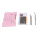 Placa De Extensión De Pestañas 3 En 1, Kit De Paleta Grande