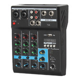 Mixer Sound Professional Con Tarjeta De Sonido Mixer Mini Us