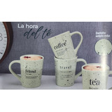 Tazas Porcelana 4pzas