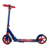 Scooter Spiderman Plegable 2 Ruedas Para 12 Años O Adulto