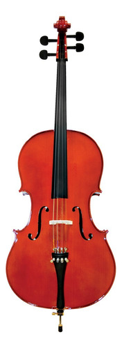 Violoncelo Verniz Brilhante Michael Vom40 4/4 Avermelhado