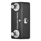 Pedal Footswitch Dual Moskyaudio Footswitch, Interruptor Met