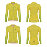 Jersey Ciclismo M/l Mujer Gw Dig Neon Fire