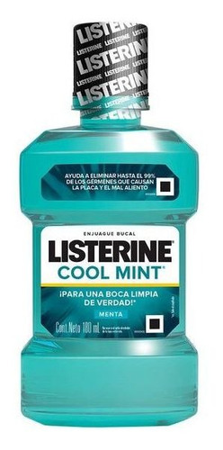 Enjuague Bucal Listerine Cool Mint X 180 - mL a $58