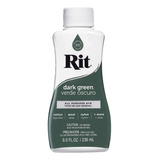 Rit Dye Rit - Tinte Lquido Multiusos, 8.0fl Oz, Verde, 8 Onz