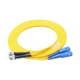 Patchcord Fibra Optica St/upc Sc/upc Monomodo Duplex 2mt