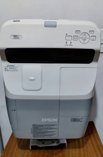 Projetor Epson Brightlink 450wi Usado Com Suporte De Parede