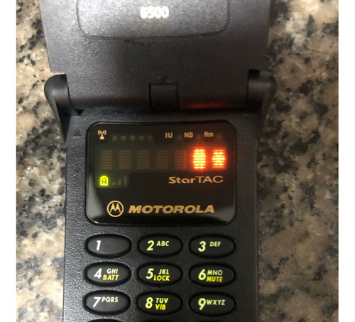 Celular Flip Antigo Motorola Startac 6500 = Tijolão 