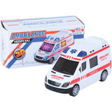 Ambulancia Pilas Luz Y Sonido Caja